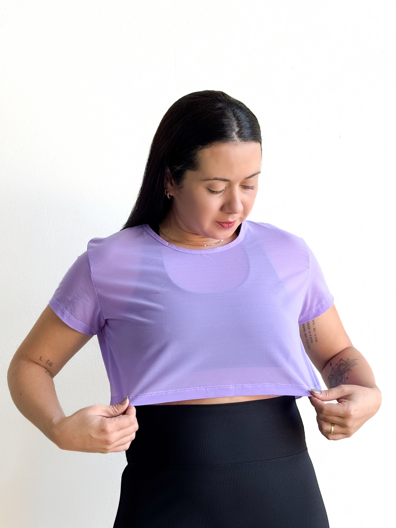 Cropped Tule Ana Lua