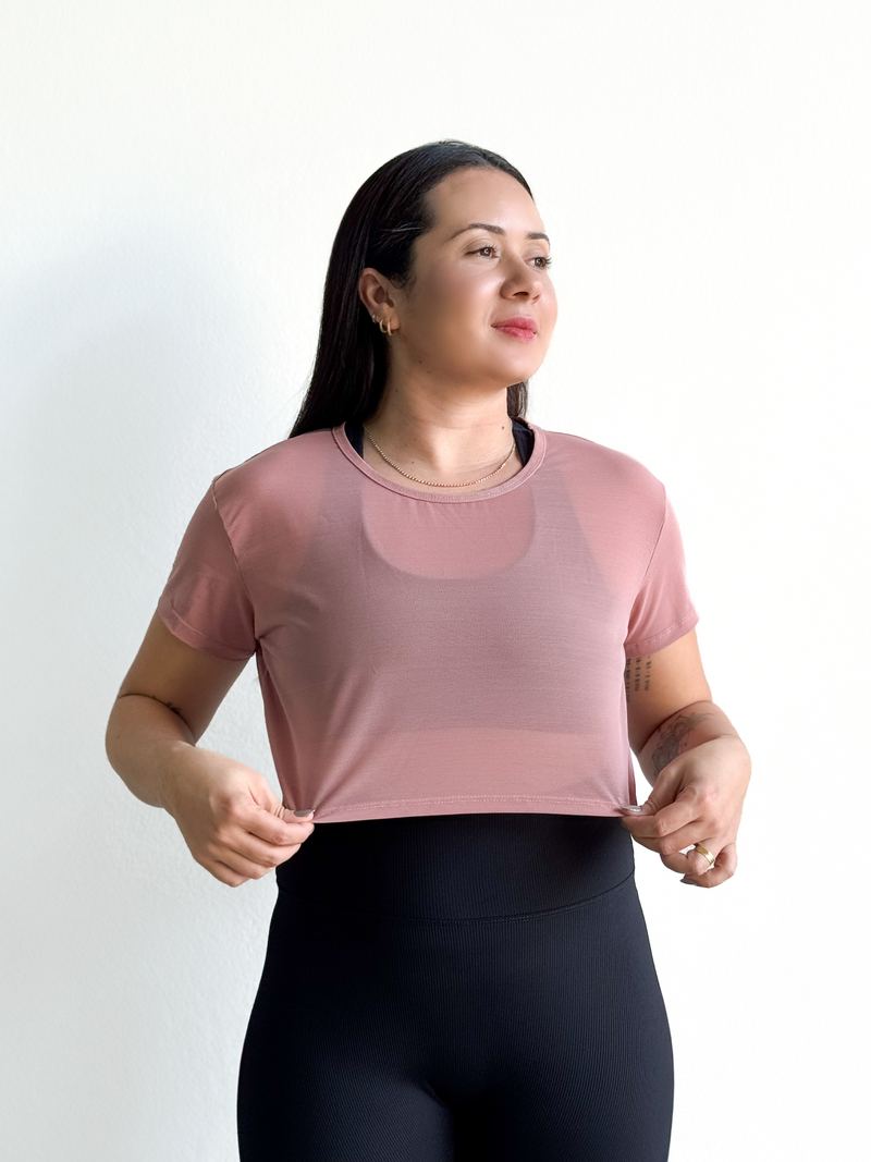 Cropped Tule Ana Lua