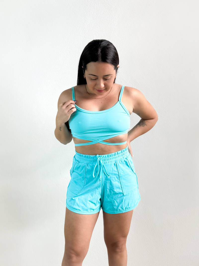 Conjunto Melissa Azul Turquesa