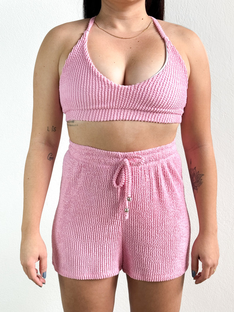 Conjunto Rosa Libélula Beach